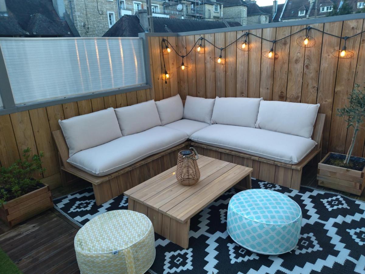 Cabane D'Arlette, Grande Terrasse En Centre-Ville Фалез Екстериор снимка